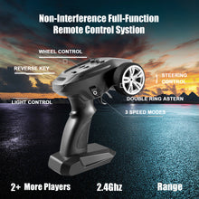 将图片加载到图库查看器,4drc 1:16 Large Scale RC Car 4WD 50KM/H High Speed Remote Control Car with Lights for Kids Adults,Off-Road Monster Crawler Truck Toy for Boys with 2 Batteries