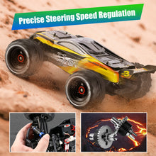 将图片加载到图库查看器,4drc 1:16 Large Scale RC Car 4WD 50KM/H High Speed Remote Control Car with Lights for Kids Adults,Off-Road Monster Crawler Truck Toy for Boys with 2 Batteries