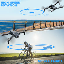 将图片加载到图库查看器,4DRC V28 Drone With 1080P Camera for Adults Foldable FPV RC Quadcopter Drone with Brushless Motor and 2 Batteries for Play outdoor black