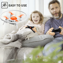 将图片加载到图库查看器,4DRC V5 Drone with 720P HD Camera for Adults and Kids, FPV Live Video 3 Batteries Orange