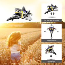 将图片加载到图库查看器,4DRC Drone RC Aircraft Remote Control Foam Glider RC Glider Plane Fixed Wing Airplane Toys for Kids Beginners Adults,Silver