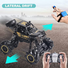 将图片加载到图库查看器,4DRC C3 RC Cars off Road Monster Truck Remote Control Car 1:16 Metal Shell 2.4G 4WD Dual Motors,All Terrain Hobby Truck with 3 Batteries Black