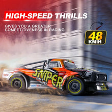将图片加载到图库查看器,4DRC Car High Speed Remote Control Car 1:16 Scale 30+ MPH 4WD off Road Truck 2 Batteries 50+ Mins Play Gifts