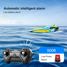 将图片加载到图库查看器,4DRC S1 RC Boat - Remote Control Boat for Pools and Lakes, 4 Channel 2.4GHZ Remote Control, and Rechargeable Boat Battery,Yellow
