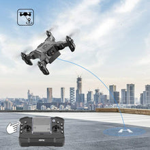 将图片加载到图库查看器,4DRC V2 Foldable Mini Drone for Kids Beginners With Altitude Hold Headless Mode 3D Flips One-click takeoff 3 Batteries Black