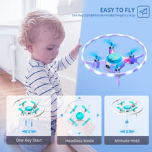 将图片加载到图库查看器,4DRC V5 Drone with 720P HD Camera for Adults and Kids, FPV Live Video 3 Batteries Blue