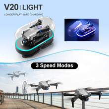 将图片加载到图库查看器,4DRC Drone with Camera for Kids,1080P FPV HD Camera Video Drone for Adults Beginner,Foldable RC Quadcopter ,Silver