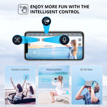 将图片加载到图库查看器,4DRC 13 Drone with 1080P HD Camera for Adults and Kids, FPV Live Video Foldable Beginners Toys 2 Batteries