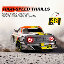 将图片加载到图库查看器,4DRC Car High Speed Remote Control Car 1:16 Scale 30+ MPH 4WD off Road Truck 2 Batteries 50+ Mins Play Gifts