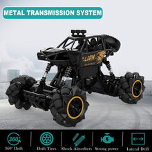 将图片加载到图库查看器,4DRC C3 RC Cars off Road Monster Truck Remote Control Car 1:16 Metal Shell 2.4G 4WD Dual Motors,All Terrain Hobby Truck with 3 Batteries Black