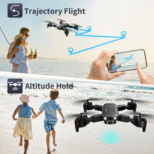 将图片加载到图库查看器,4DV12 Drone with 720P FPV Camera for Kids Adults RC Quadcopter Helicopter Toys 2 Batteries Black