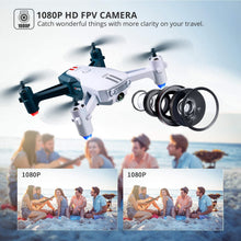 将图片加载到图库查看器,4DRC V15-1080P WiFi FPV Drone With 1080P HD Camera, Headless Mode/3D Flips, RC Quadcopter for Beginners,bluey