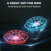 将图片加载到图库查看器,4DRC UFO Drone for Kids or Adults Easy Indoor Small UFO Toy Flying Ball Drone Toy for Boys and Girls (Blue and Red)
