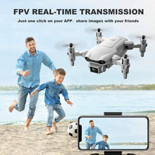 将图片加载到图库查看器,4DRC V9 Mini Drone with 720P HD Camera for Adults, Foldable Quadcopter with FPV WiFi Camera 3 Modular Batteries White