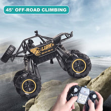 将图片加载到图库查看器,4DRC C3 RC Cars off Road Monster Truck Remote Control Car 1:16 Metal Shell 2.4G 4WD Dual Motors,All Terrain Hobby Truck with 3 Batteries Black