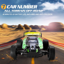 将图片加载到图库查看器,4DRC RC Racing Car, 2.4Ghz High Speed Remote Control Car, 1:18 2WD Toy Cars Buggy for Boys & Gift for Kids Green