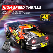将图片加载到图库查看器,4DRC Car High Speed Remote Control Car 1:16 Scale 30+ MPH 4WD off Road Truck 2 Batteries 50+ Mins Play Gifts