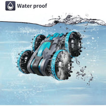 将图片加载到图库查看器,4DRC C9 RC Car for Kids Rotate 360° Spins & Flips, 2.4 GHz 4WD Amphibious Remote Control Car Boat RC Monster Truck Stunt Car Vehicles Toys for 5-12 Year Old Boys Gifts