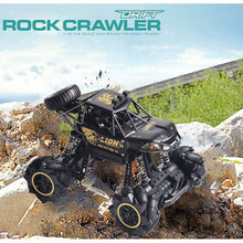 将图片加载到图库查看器,4DRC C3 RC Cars off Road Monster Truck Remote Control Car 1:16 Metal Shell 2.4G 4WD Dual Motors,All Terrain Hobby Truck with 3 Batteries Black