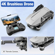 将图片加载到图库查看器,4DRC F4 GPS Drone with Camera 4K UHD for Adults 2 Batteries Offer 54 Mins Flight Time Black