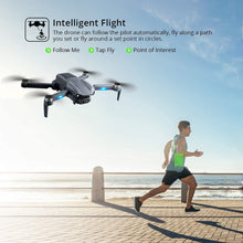 将图片加载到图库查看器，4DRC F12 GPS Drone with 4K Camera for Adults, Brushless Motor 5G Wifi Transmission FPV Live Video Drone 2 Btteries，White
