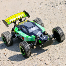 将图片加载到图库查看器，4DRC RC Racing Car, 2.4Ghz High Speed Remote Control Car, 1:18 2WD Toy Cars Buggy for Boys &amp; Gift for Kids Green
